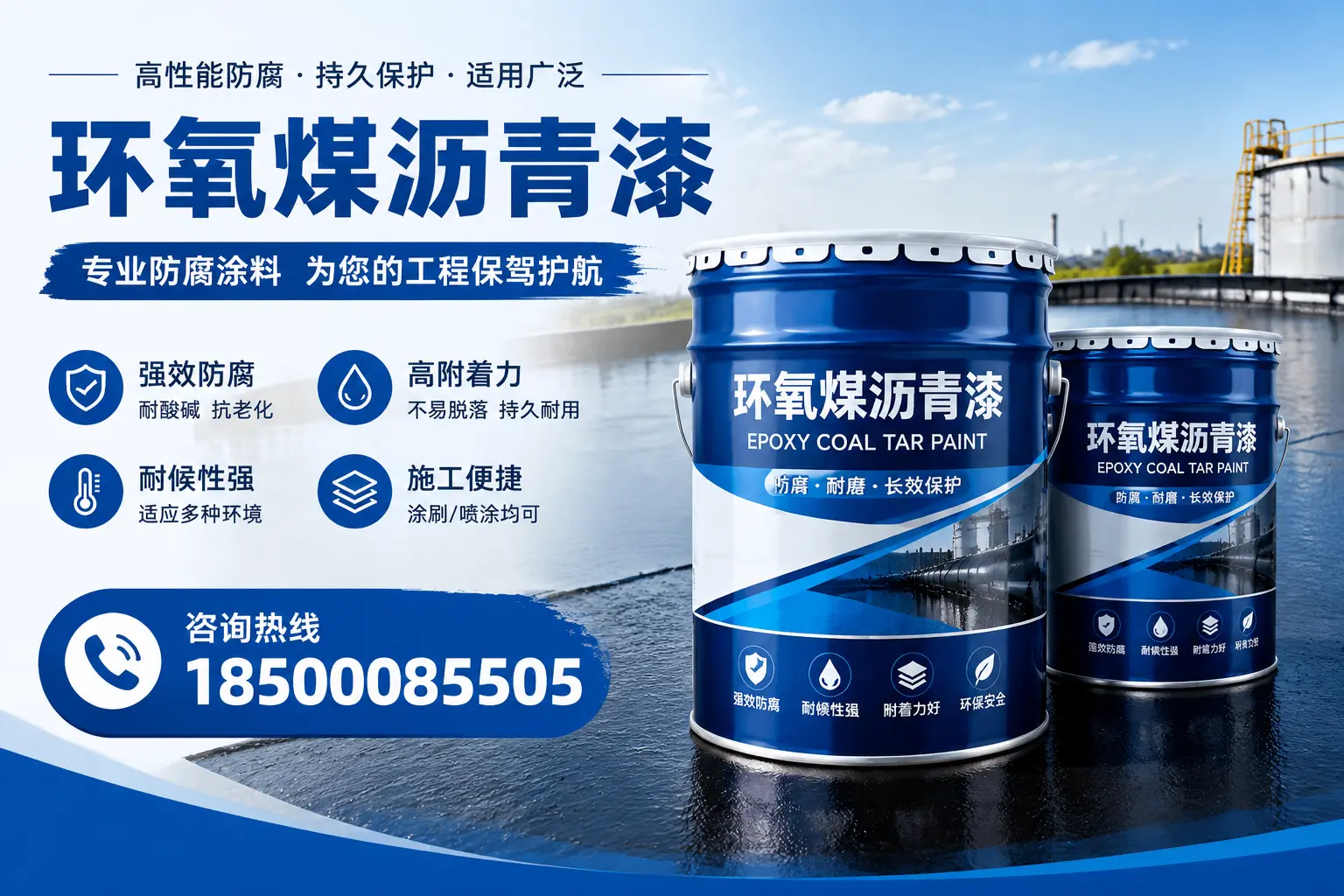 环氧煤沥青漆与其他漆类的比较,阜新用户的选择依据